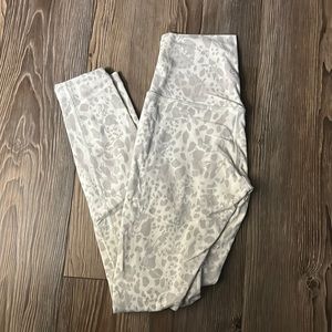 Lululemon align leggings cheetah print